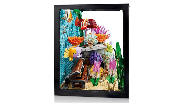 Конструктор Lego Tropical Aquarium Тропический Аквариум Icons 10366 - изображение 5