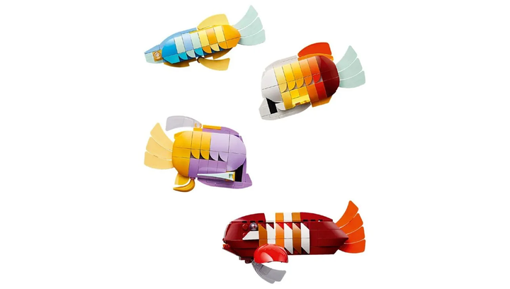 Конструктор Lego Tropical Aquarium Тропический Аквариум Icons 10366 - изображение 7