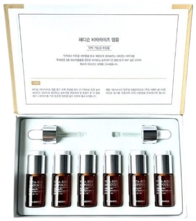 Ампули Dr.Hedison Vita-Rise Ampoule освітлювальні з вітаміном C 6×10 мл (8809648491209) - зображення 1