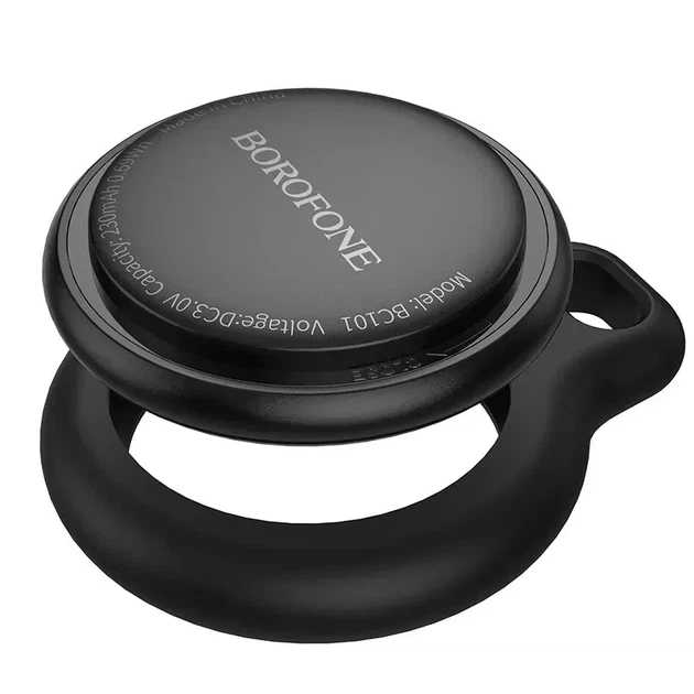 Трекер BOROFONE BC101 Exquisite smart positioning anti-lost device Midnight Black (6941991117114) - изображение 2