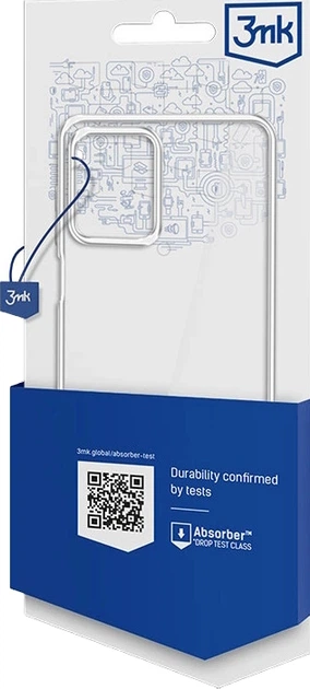 Etui plecki 3MK Armor Case na Motorola Moto G84 5G Transparent (5903108561006) - obraz 3