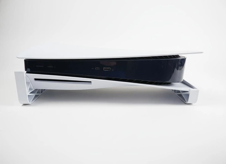 Горизонтальная подставка для PlayStation 5 Белая - изображение 4