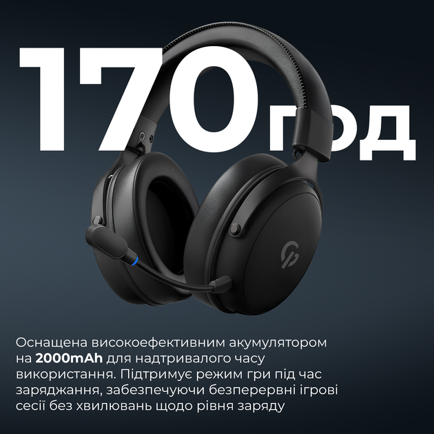 Наушники GamePro Asgard Skadi Wireless 7.1 (HSW191B) 4-Mode - изображение 6