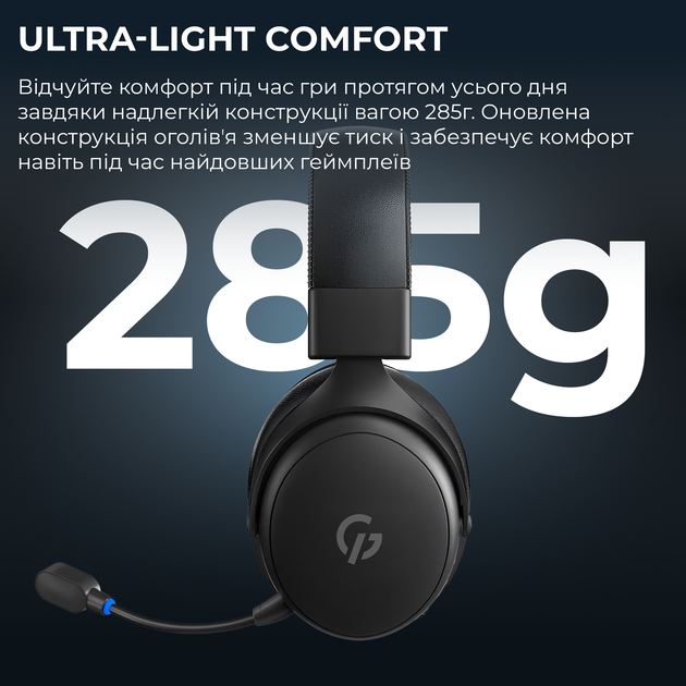 Наушники GamePro Asgard Skadi Wireless 7.1 (HSW191B) 4-Mode - изображение 9