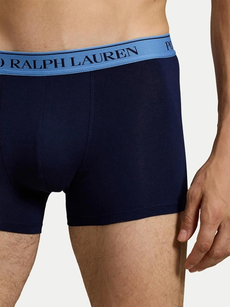 Zestaw majtek męskich typu bokserki Polo Ralph Lauren 714830299185 2XL 3 szt Granatowy (3616854780318) - obraz 6