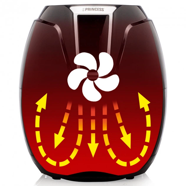 Мультипечь аэрофритюрница PRINCESS 182021 Aerofryer 1400W - зображення 4