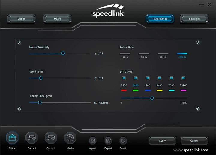 Миша Speedlink Decus NX RGB Gaming Mouse Wired White (4027301152708) - зображення 12