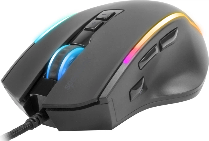 Миша Speedlink Decus NX RGB Gaming Mouse Wired Rubber-Black (4027301335972) - зображення 2