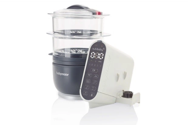 Багатофункціональний кухонний комбайн Babymoov Nutribaby+ Сірий (A001124) - зображення 3