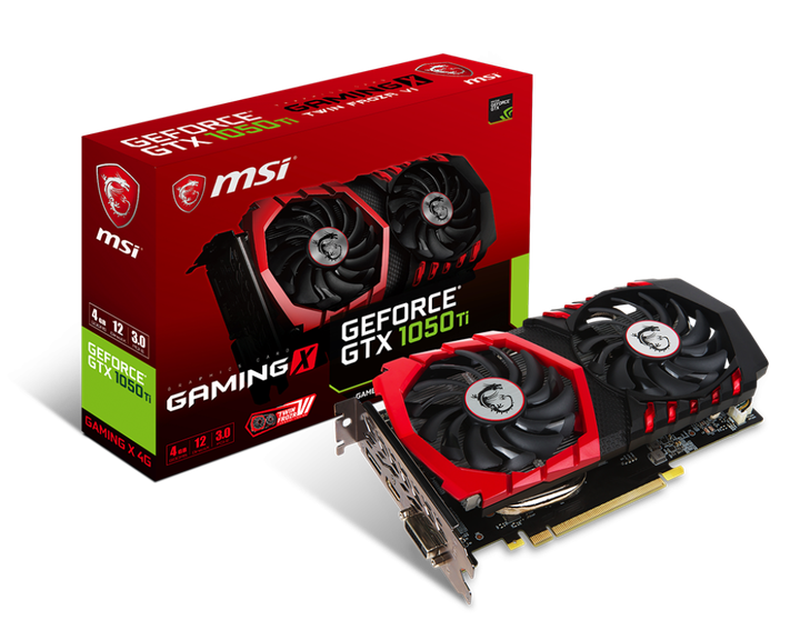 Відеокарта GeForce GTX 1050 Ti 4GB MSI Gaming X (GTX 1050 Ti GAMING X 4G) Б/В - изображение 2