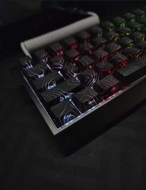 Магнітна клавіатура MCHOSE Ace 68 Black Topographic rapid trigger