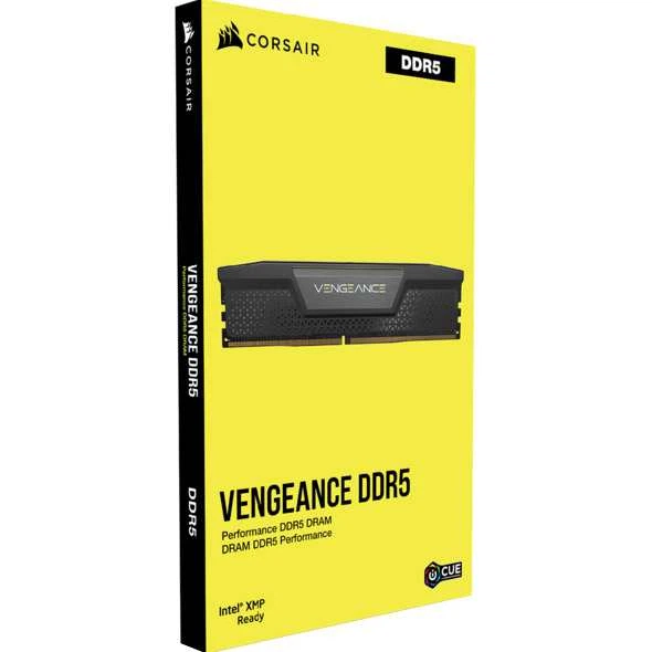 Модуль пам'яті Corsair DDR5 32GB (2x16) Vengeance Black 5200 Mhz (CMK32GX5M2B5200C40) - Фото 6 Модуль пам'яті Corsair DDR5 32GB (2x16) Vengeance Black 5200 Mhz (CMK32GX5M2B5200C40) - зображення 6