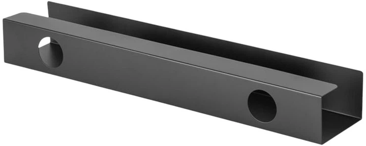 Органайзер для кабельних каналів LogiLink KAB0070 для монтажу під столом Чорний (4052792061390) - зображення 2