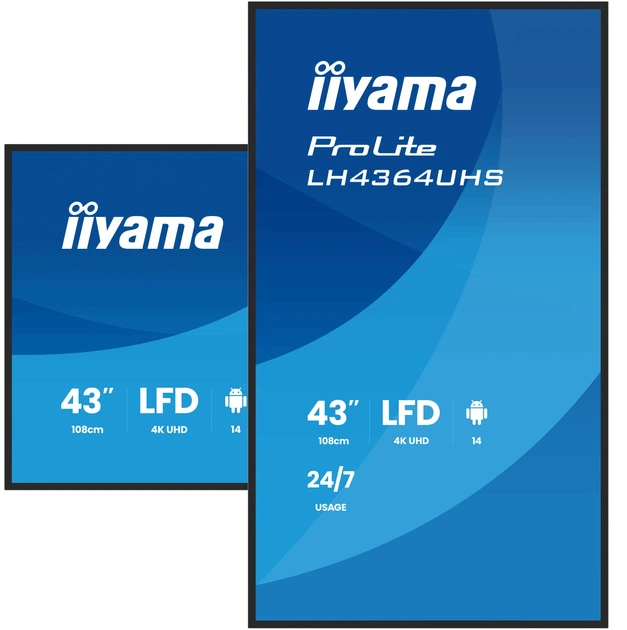 Monitor 43" iiyama ProLite LH4364UHS-B1AG - obraz 5