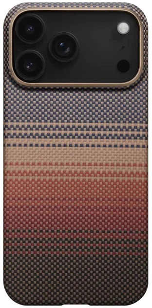 Панель Pitaka Ultra-Slim Case with PitaTap для Apple iPhone 17 Pro Max Sunset (KI1702SPM) - зображення 1