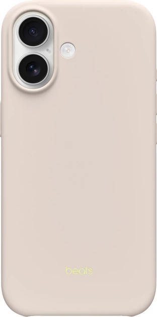 Etui plecki Apple Beats Case with MagSafe and Camera Control do Apple iPhone 17 Lime Stone (MGK34) - obraz 1