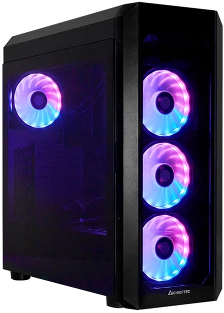 Obudowa Chieftec Gaming Scorpion III Tempered Glass Edition (GL-03B-OP) - obraz 2