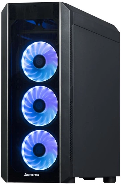 Obudowa Chieftec Gaming Scorpion III Tempered Glass Edition (GL-03B-OP) - obraz 4