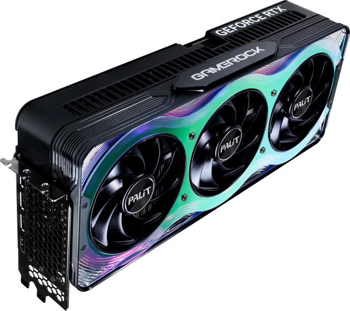 Відеокарта Palit PCI-Ex GeForce RTX 5090 GameRock 32GB GDDR7 (512bit) (2407/28000) (HDMI, 3 x DisplayPort) (NE75090019R5-GB2020G) - зображення 3