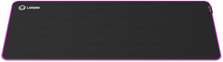 Podkładka gamingowa Lorgar Main 319 Black-Purple (LRG-GMP319) - obraz 1