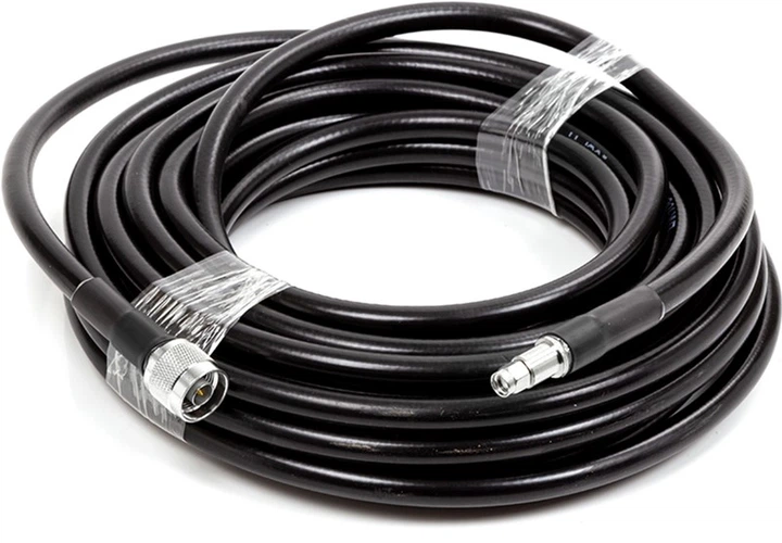 Кабель HiSmart LMR-400, 10 м, N-male до RP-SMA-male (TV991518) - зображення 2