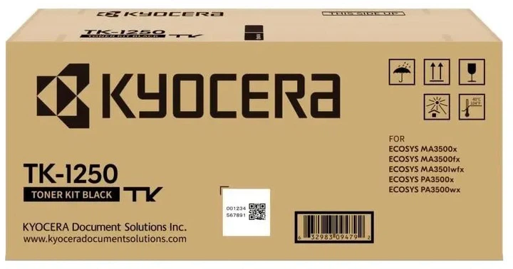 Toner Kyocera TK-1250 Black (1T0C3H0NL0) - obraz 1