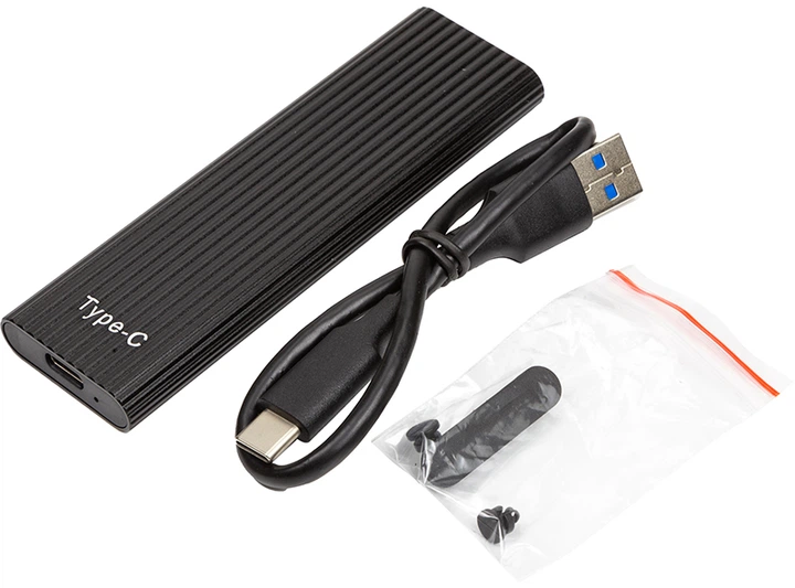 Obudowa zewnętrzna PowerPlant dla SSD M.2 PCIe NVMe USB 3.1 (HC380428) - obraz 4