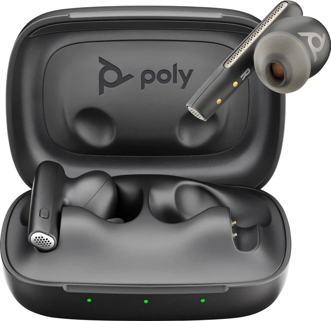 Навушники Poly TWS Voyager Free 60 Earbuds + BT700C + BCHC Black (7Y8H4AA) - зображення 2