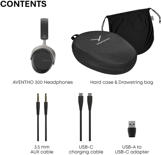 Słuchawki Beyerdynamic Aventho 300 Black (531484) - obraz 7