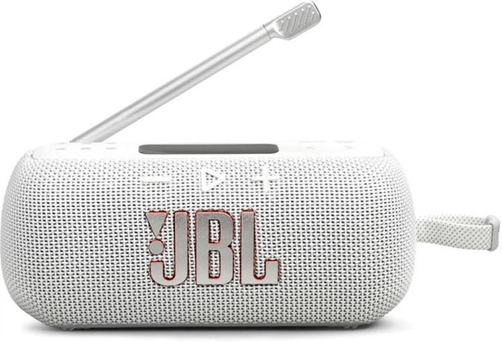 Портативна колонка JBL Tuner 3 з функцією FM-радіо White (JBLTUNER3WHT) - зображення 2