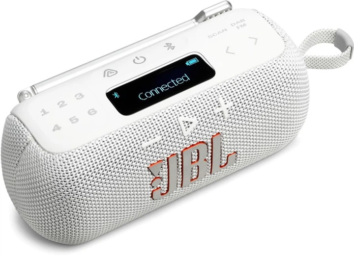 Портативна колонка JBL Tuner 3 з функцією FM-радіо White (JBLTUNER3WHT) - зображення 8