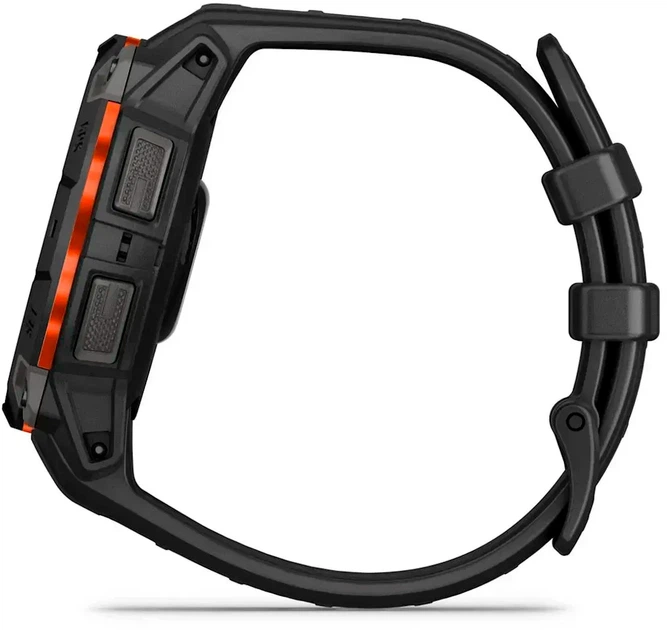 Smartwatch Garmin Instinct 3 45mm Solar Black Bezel with Black Band (010-02934-00) - obraz 7