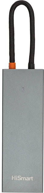 USB-hub HiSmart USB Type-C - 2 x USB 3.0 HDMI SD TF (CA913459) - obraz 4