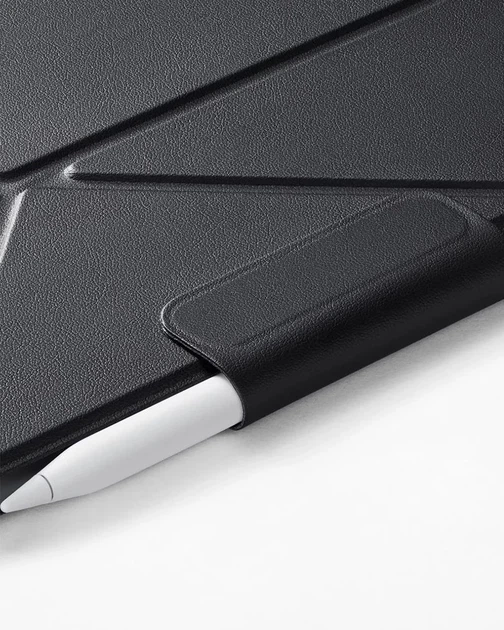 Etui Pitaka MagEZ Case Folio 2 dla Apple iPad 11" A16 z mocowaniem dla stylusa Apple Pencil Black (FOL2501) - obraz 5