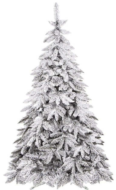 Choinka sztuczna Springos Swierk kaukaski sniezony 150 cm (5907719460444) - obraz 1