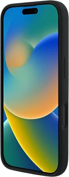 Etui plecki Karl Lagerfeld Silicone Double Heads Print MagSafe do iPhone 16 Black (3666339319526) - obraz 5