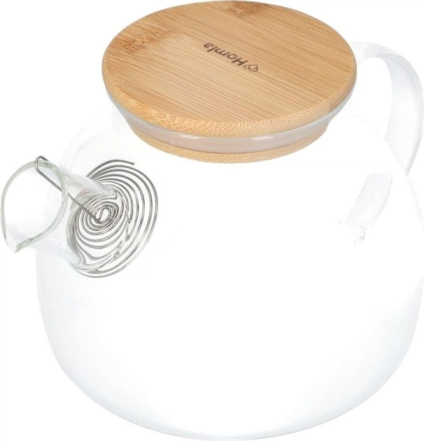 Заварювальний чайник Homla Saffron скляний 1 л (5902869932865) - зображення 3