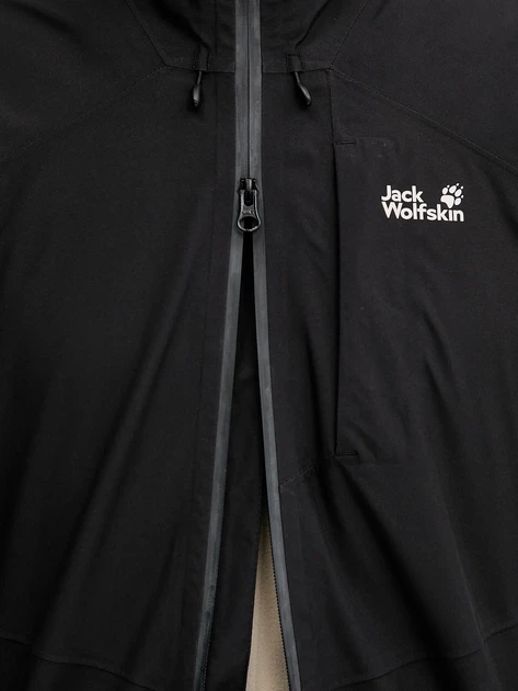 Пуховик зимний женский Jack Wolfskin Icecape 2L Down Ins Jkt W Rds A65298-6000 XL Черный (4064886547475) - Фото 6 Пуховик зимний женский Jack Wolfskin Icecape 2L Down Ins Jkt W Rds A65298-6000 XL Черный (4064886547475) - изображение 6
