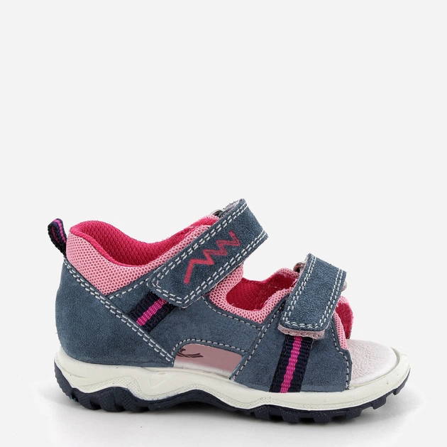 Дитячі сандалії для дівчинки Imac 383740 7026/008 20 Сині (3837400200375) (955555900953413) - Уцінка - зображення 1