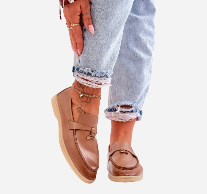 Жіночі мокасини Cortez 38 Коричневі (5905677455564) (955555905076236) - Уцінка - зображення 1