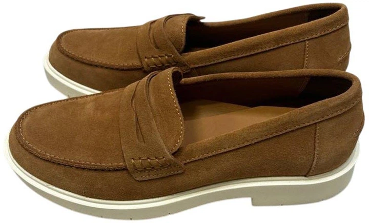 Жіночі лофери Geox D25QRD00022-C6001 39 25.4 см Коричневі (8050036939036) (955555909478180) - Уцінка - зображення 3