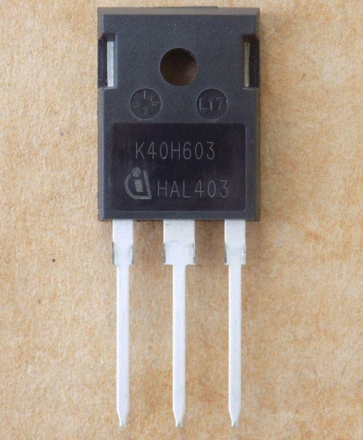 Транзистор Infineon K40H603 оригинал ( IKW40N60H3 ) , TO247 - изображение 2