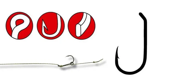 Крючок Gamakatsu G-Carp D-Rig MB3 Black №002 - Фото 2 Крючок Gamakatsu G-Carp D-Rig MB3 Black №002 - изображение 2