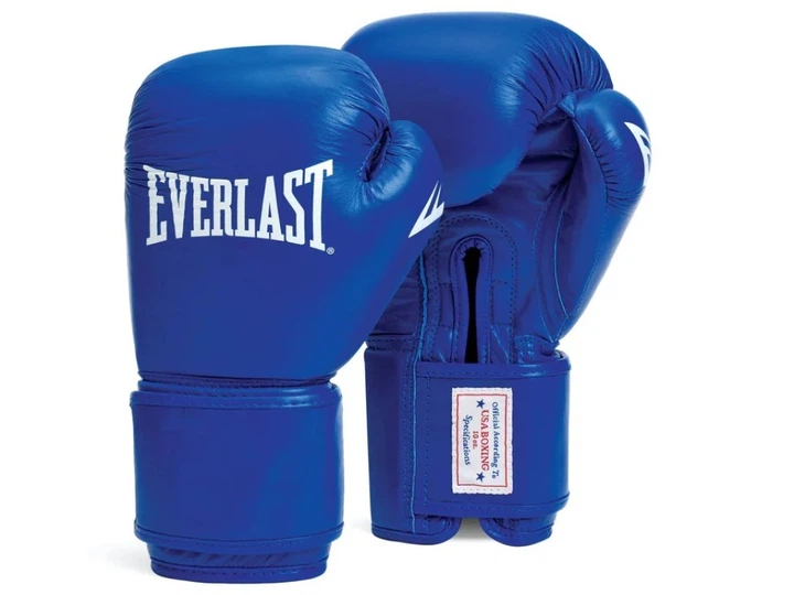 Рукавички аматорські EVERLAST Amateur Comp 10 унцій синій (5922) - Фото 1 Рукавички аматорські EVERLAST Amateur Comp 10 унцій синій (5922) - изображение 1