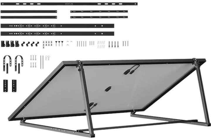 Regulowany uchwyt do panelu fotowoltaicznego Ecoflow 400 W (4895251608442) - obraz 2