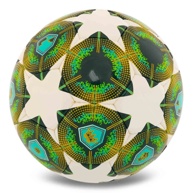 Мяч футбольный размер №5 Ballonstar Premier 5157 для игр и тренировок White-Green - Фото 2 Мяч футбольный размер №5 Ballonstar Premier 5157 для игр и тренировок White-Green - зображення 2