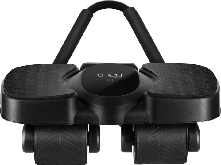 Automatyczne koło HMS do ćwiczeń mięśni brzucha z podparciem i wyświetlaczem KA40 (5908261685361) - obraz 1