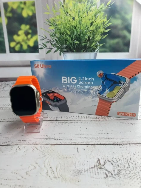 Смарт - часы Smart Watch S8 Ultra 8-го поколения с AMOLED-дисплеем, White - изображение 7