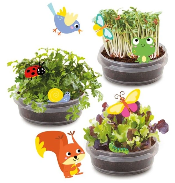 Креативний набір SES Creative Explore Treehouse Garden Сад на дереві (8710341252021) - зображення 3