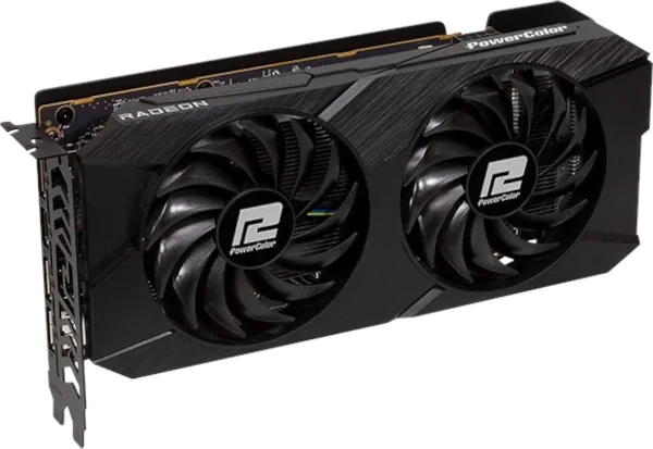 Karta graficzna Powercolor PCI-Ex Radeon RX 7600 Fighter V2 8GB GDDR6 (128bit) (2655/18000) (HDMI, 3 x DisplayPort) (RX 7600 8G-F/V2) - obraz 2